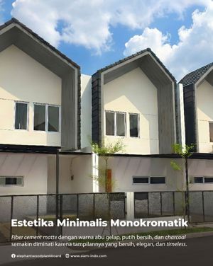 estetika minimalis monokromatik