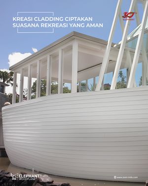 Kreasi Cladding Ciptakan Suasana Rekreasi Yang Aman