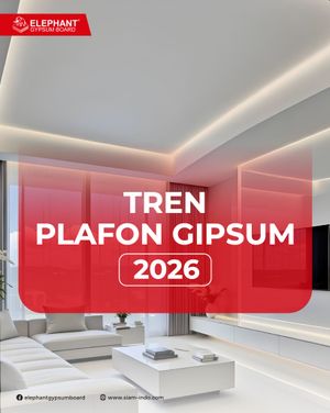 Tren Plafon Gipsum 2026